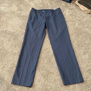 Banana republic non iron slim fit pant, size 32x32 blue, great condition